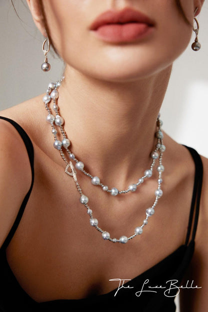 Akoya Pearl Necklace - The Luxe Belle