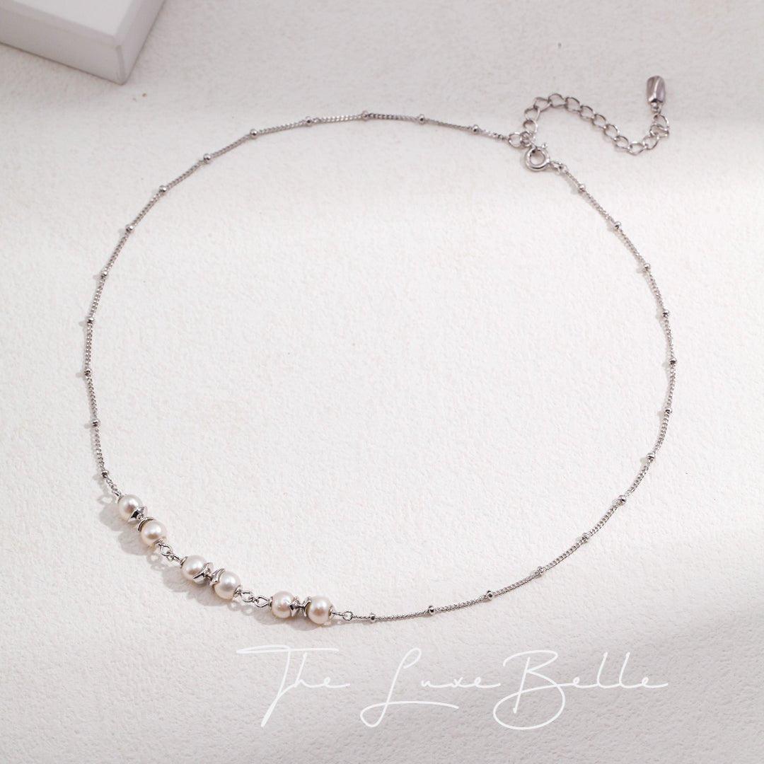 Small Pearls Necklace - The Luxe Belle