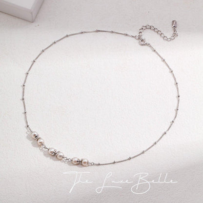 Small Pearls Necklace - The Luxe Belle