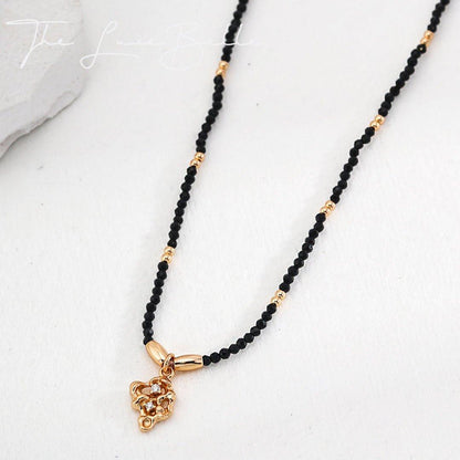 Morion Quartz Energy Protection Necklace - The Luxe Belle