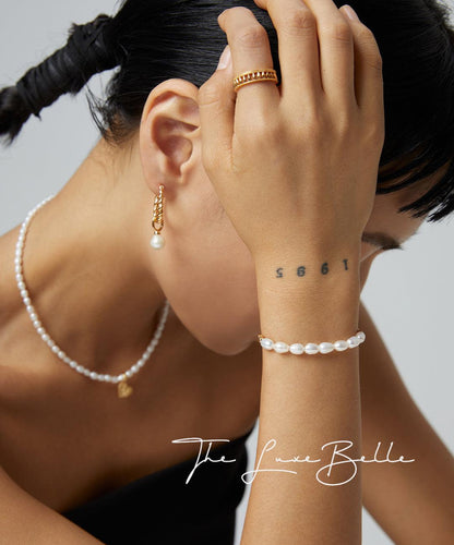 French Style Toggle Clasp Pearl Bracelet - The Luxe Belle