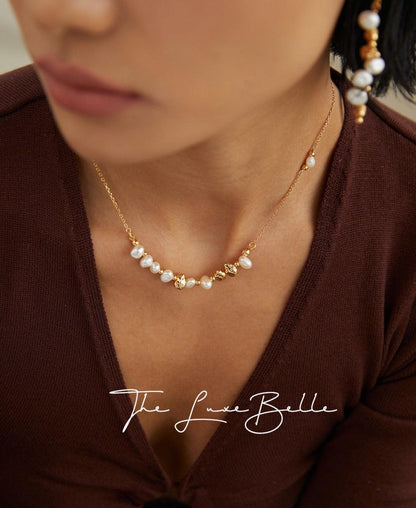 Golden Grace Necklace - The Luxe Belle